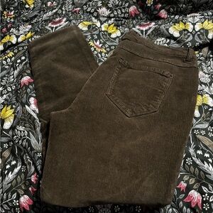 Kensie jeans high rise skinny cords